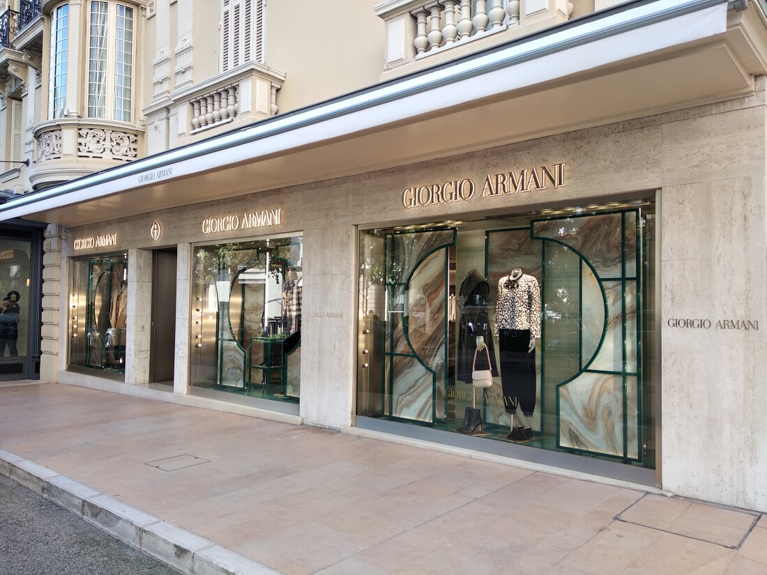 Giorgio Armani opens new boutique in Monte Carlo